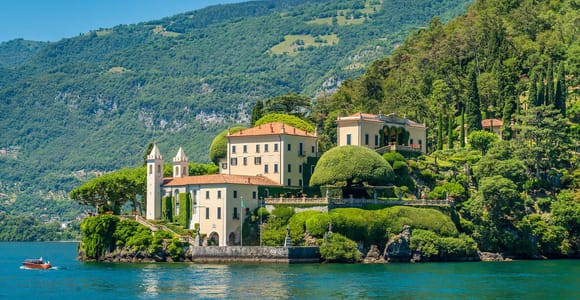 Lenno:boat one way+VIP access to Villa Balbianello&#39;s Gardens