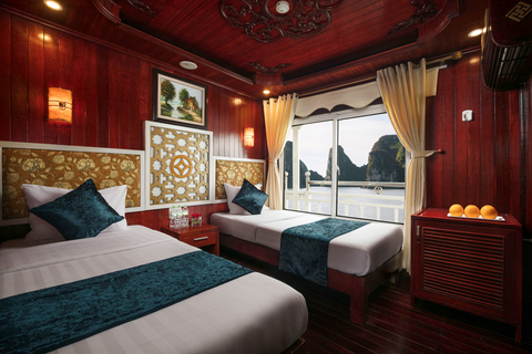 From Ninh Binh: Ha Long Bay 2 days 1 night on 3-star Cruise