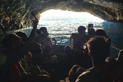 Speed Boat Tour to Blue Cave, Lady of Rocks and Mamula