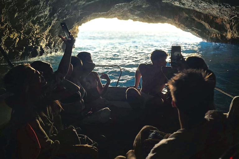 Speed Boat Tour to Blue Cave, Lady of Rocks and Mamula