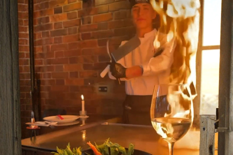 Bogotá: Rooftop Drinks, Dinner & VIP Nightclub Experience