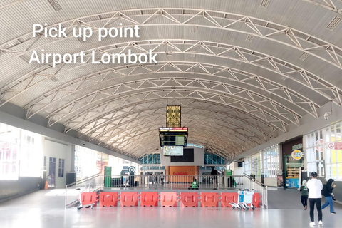 Lombok: Pick-up Port/Airport +Waterfall Tour+ Drop off Hotel Bangsal Port + Waterfall Tour + Drop-off Kuta Lombok Area