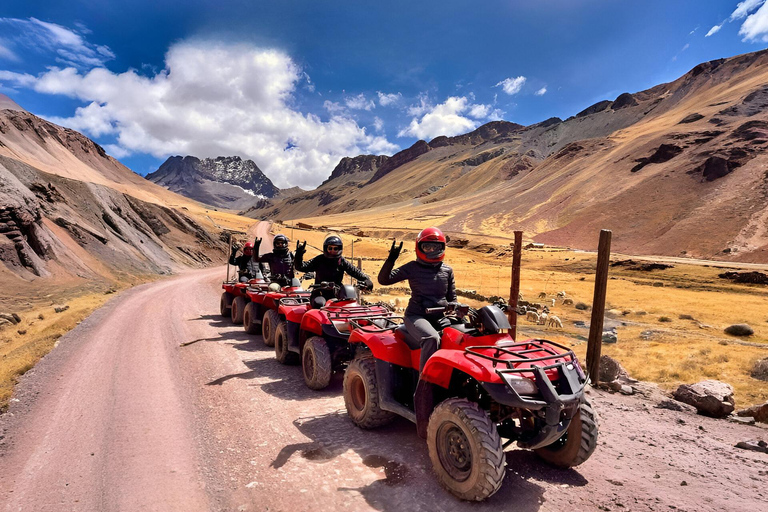 Cusco: Spiritual ATVs Tour Rainbow Mountain & the Red Valley