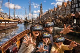 Amsterdam: VR-Grachtenfahrt als Zeitreise ins Goldene Zeitalter
