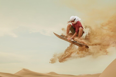 Agadir: Esperienza guidata di sandboarding e visita del canyon