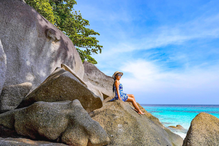 Phuket/Khaolak:Excursión de un día a las Islas Similan con buceo de superficie