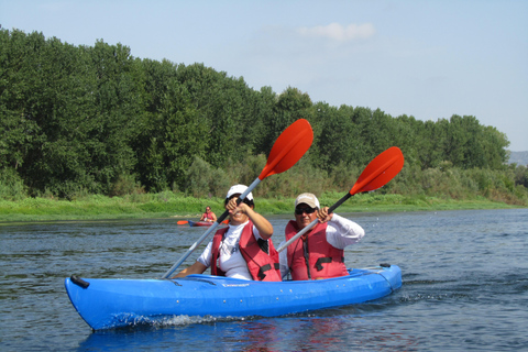 Spływ kajakowy i degustacja wina nad rzeką Ebro