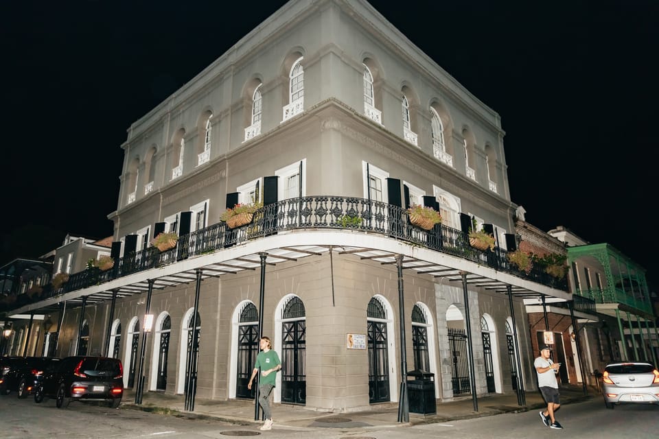 best ghost tour french quarter