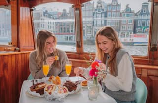 Amsterdam: Luxuriöse Grachtenfahrt mit Brunch