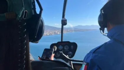 Hubschrauberrundflug über Neapel und Pompeji