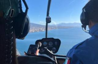 Hubschrauberrundflug über Neapel und Pompeji