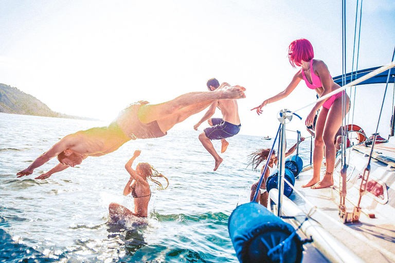 Phuket: Small-Group Catamaran to Coral & Racha Catamaran Day Tour to Coral & Racha Islands (No Transfer)