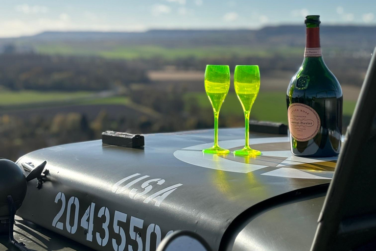 Epernay: Jeep tour of the vineyards with tasting and visits