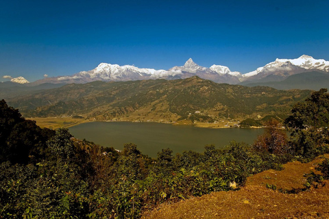 Excursão de 1 dia a Pokhara saindo de Katmandu de avião