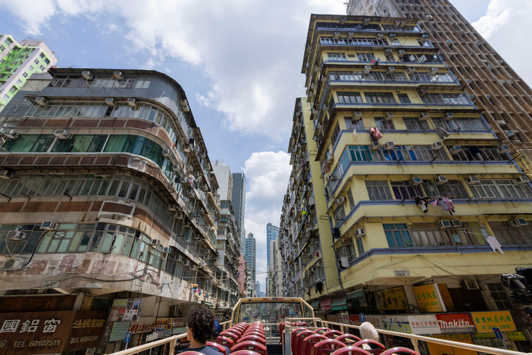 Hong Kong: sky100 Observation Deck & Hop-on, Hop-off Bus