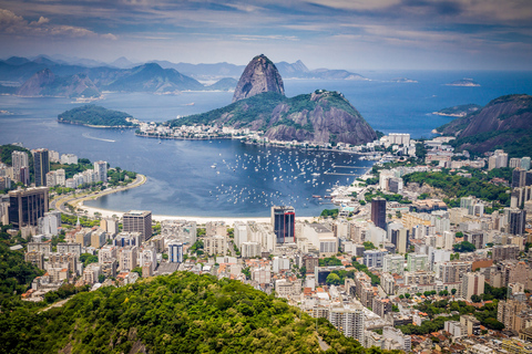 Rio med tåg Kristus Återlösaren med tåg och Sugarloaf Combo Tour