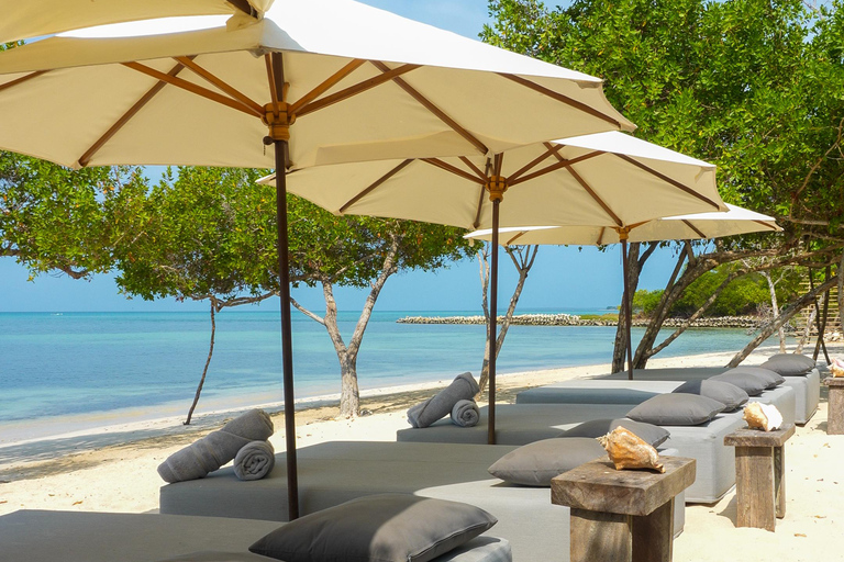 Cartagena: Spend the day at Sabai Beach Club in Baru with a pool and beach! Cartagena: Spend the day at Sabai Beach Club in Barú with a pool and beach!