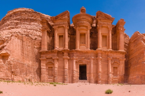 From Amman: Private Day Tour to Petra & Dead Sea Petra and Wadi Rum with Entrance Fees