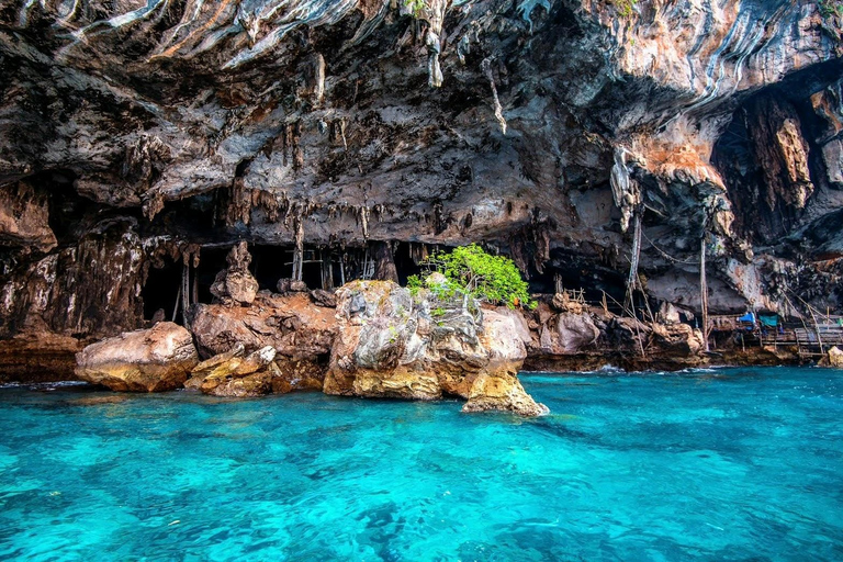 Phi Phi Conqueror: Utsiktsplats på toppen och Maya Bays gyllene timmePhi Phi Conqueror: Utsiktspunkten Peak och Maya Bays gyllene timme