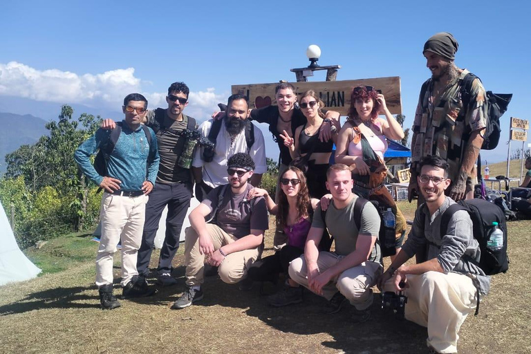 Pokhara: Australian Camp Guided Hike with Transfers a