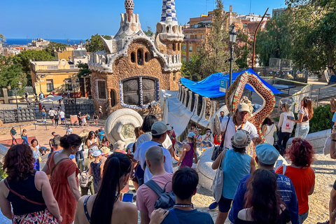 Barcelona: Park Güell Guided Tour with Skip the Line Ticket Spanish Tour