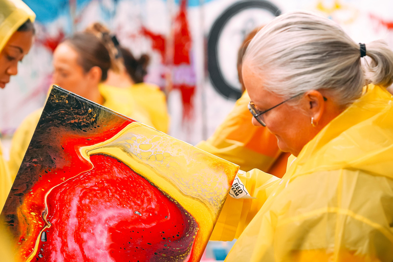 Houston Private Acrylic Pouring Art Experience