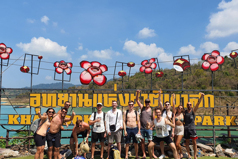 Från Krabi : Khao Sok Lake Tour i dagsutflykt