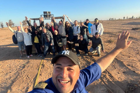 Marrakech: Volo in mongolfiera, colazione berbera e certificato