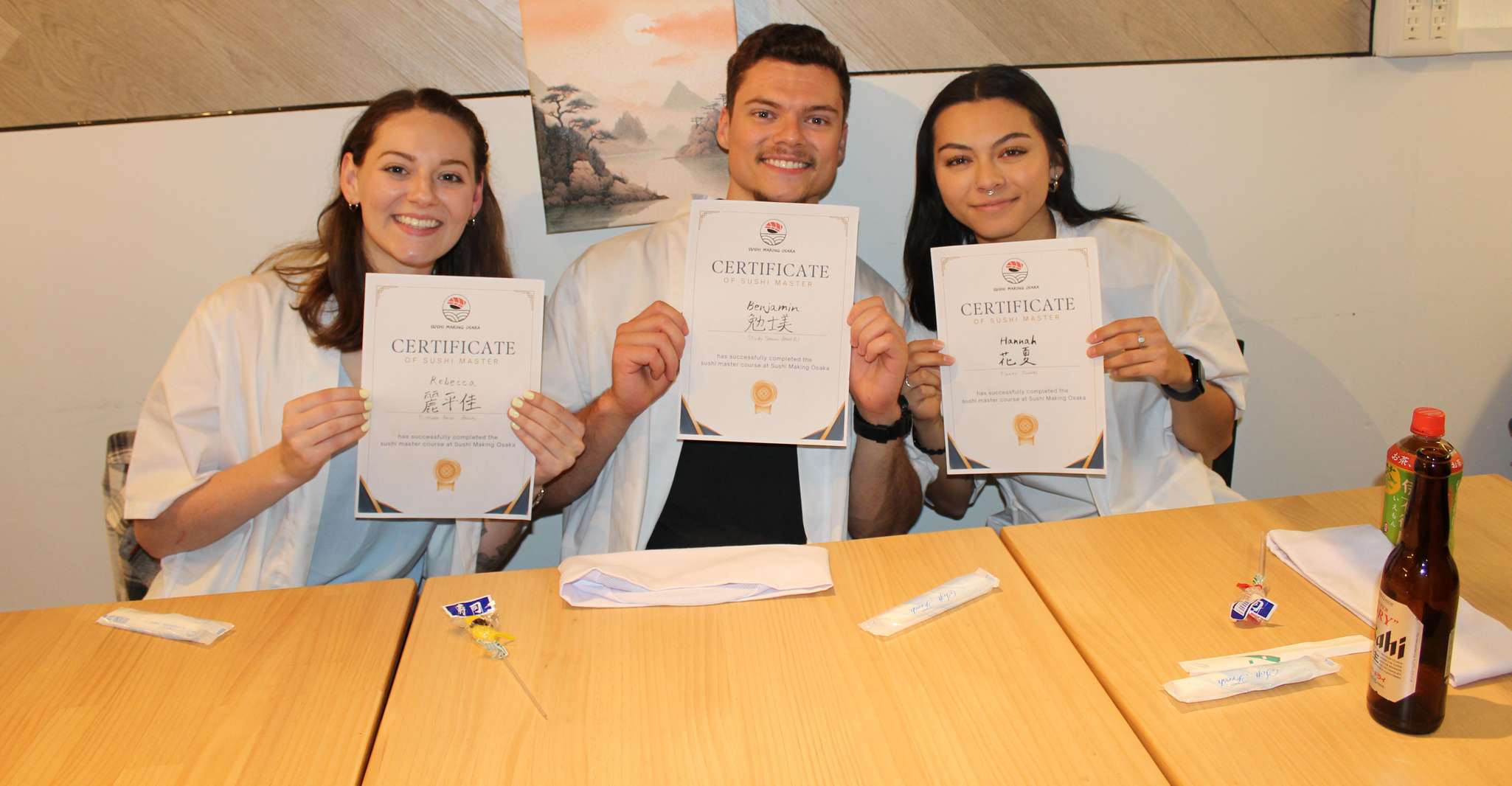 Osaka Dotonbori: Sushi Making Experience photo 19