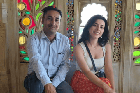 Eintägige Sightseeingtour durch Jaipur mit Guide und Limousine