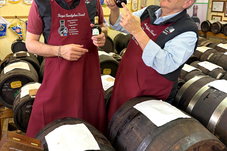 Modena: Balsamic Vinegar Cellar Tour, Tasting & Food Pairing Castelfranco Emilia: Modena Balsamic Vinegar Cellar Visit