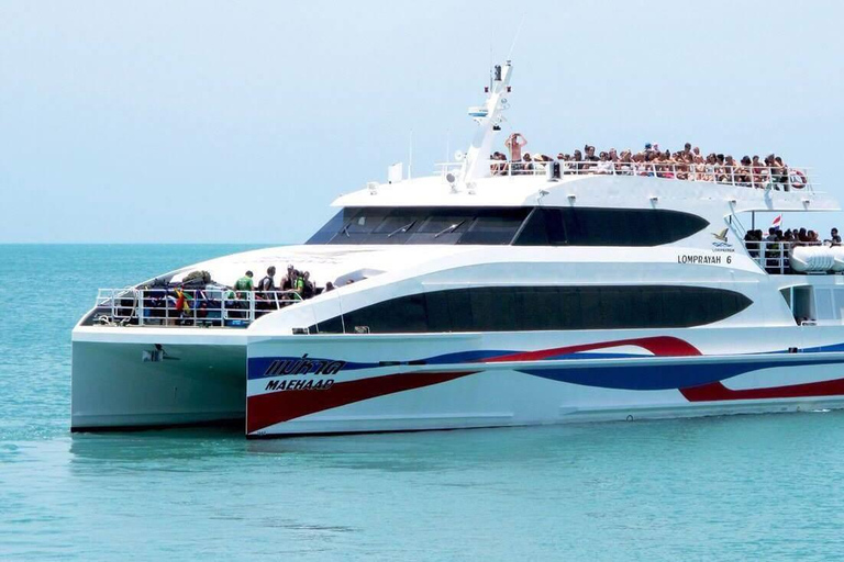 Krabi to Koh Samui by Coach and BoatBy Coach and Speed Catamaran