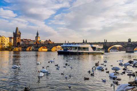 Praga: Cruzeiro turístico pelo rio VltavaPraga: Cruzeiro Turístico pelo Rio Moldava