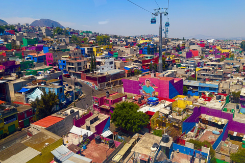 Mexico : visite en téléphérique et street artMexico : visite guidée en téléphérique et découverte du street art