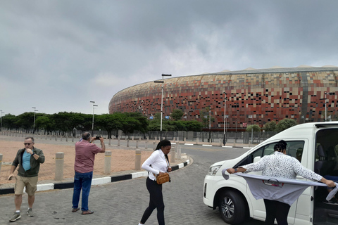 Excursão guiada de meio dia por Joanesburgo e Soweto