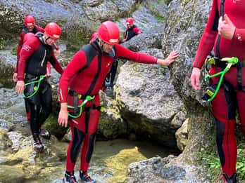 Wiestal: Canyoning in der Almbachklamm - Swiss Cheese Tour