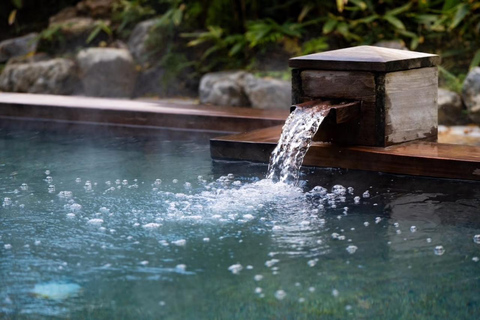 Kyoto: Kurama Onsen Entry Ticket with Set Meal Onsen Full Set＋Yuba Shabu Yudofu Set Meal
