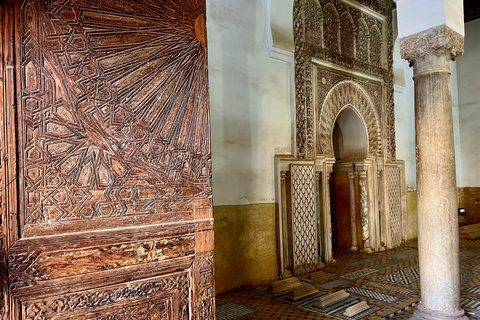 Marrakech Saadian Tombs Entry Ticket with Digital Guide App