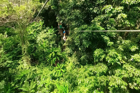 Phuket: Jungle Xtrem Adventures and Zipline Park Advanced Adventure with 65 Platforms