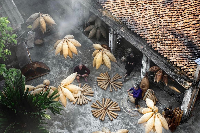 Hanoi: Women Museum or Fish Trap, Soy Sauce, Incense Village PRIVATE: Fish Trap Village & Soy Sauce & Incense, Hat, Lunch