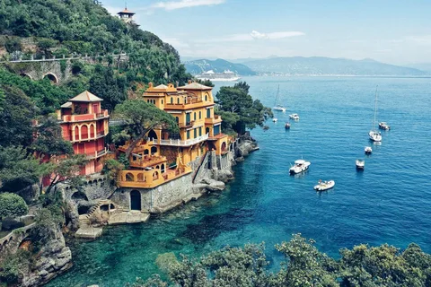 De Milão: Gênova, Serravalle e Portofino - excursão particular de um dia