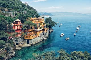 Von Mailand aus: Genua, Serravalle & Portofino - Private Tagestour