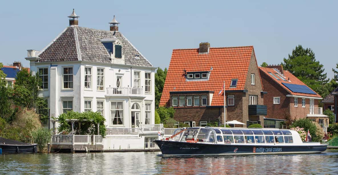 Afbeelding 8 van Haarlem: rondvaart langs de windmolens + rondleiding door de windmolen