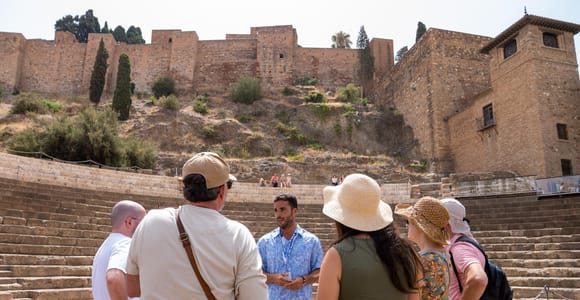 Málaga Private Walking Tour, Roman Theater, and Alcazaba with Tickets