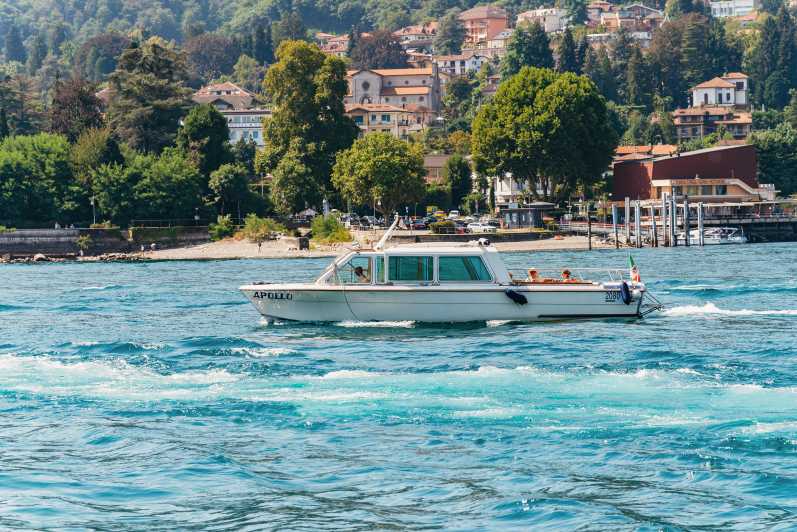 Depuis Stresa : excursion en bateau à arrêts multiples vers les 3 îles Borromées