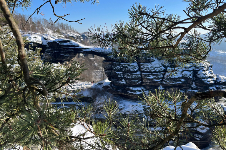 From Dresden: Winter Hike to Bohemian and Saxon Switzerland