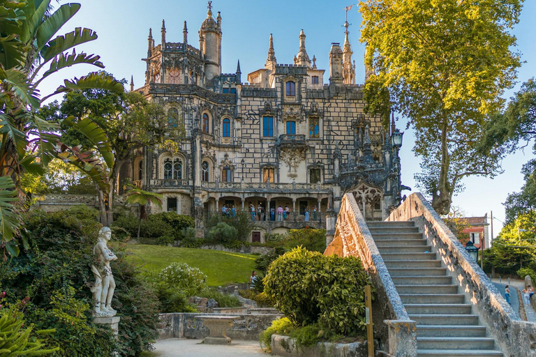 Lisbon: Sintra, Pena Palace, Moorish Castle & Regaleira Tour