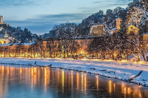 From Vienna: Hallstatt, Salzburg & Melk Day Trip VIP Mercedes E class - up to 3 people all inclusive