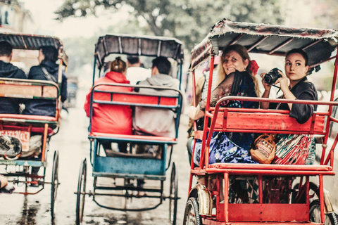 Delhi: Old Delhi, Akshardham Temple, and Light Show Tour English Language Guide