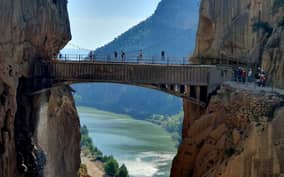 From Malaga: Caminito del Rey Sunset Tour with Transfer